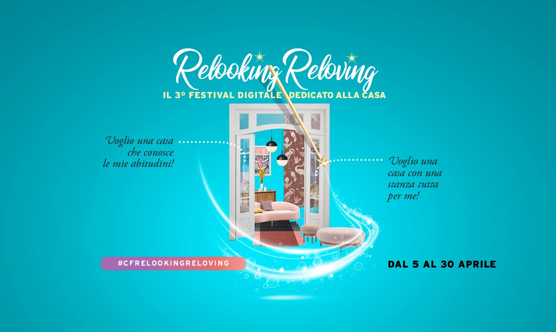 Relooking Reloving – 3° Festival digitale dedicato alla casa