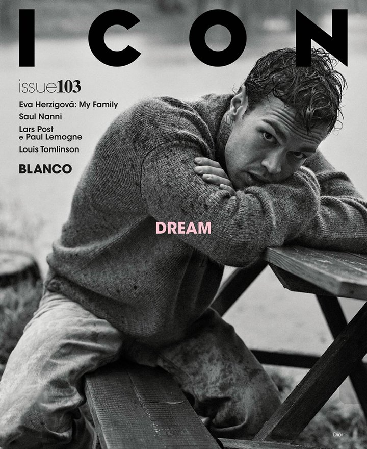Copertina ICON Issue 103 – BLANCO DREAM